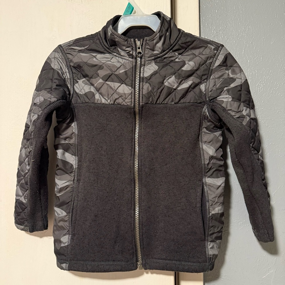 OshKosh B'gosh Kids Gray Fleece Jacket